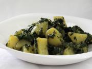 Spinach potatoes