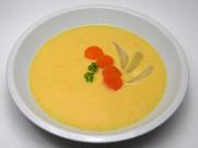 Kohlrabi - carrot soup