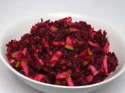 Beetroot salad with pears