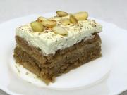 Unbaked apple-almond slices