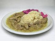 Pork with mustard