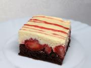 Creamy strawberry slices with cream curd