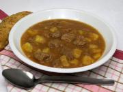 Veal goulash with potatoes