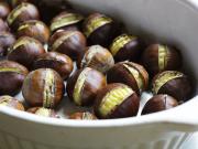Baked chestnuts