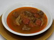 Cabagge soup with beef