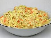 Cabbage salad with cheddar