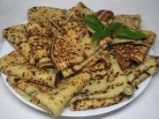 Potato pancakes with basil