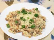 Oyster mushroom risotto