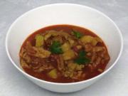 Hungarian tripe goulash